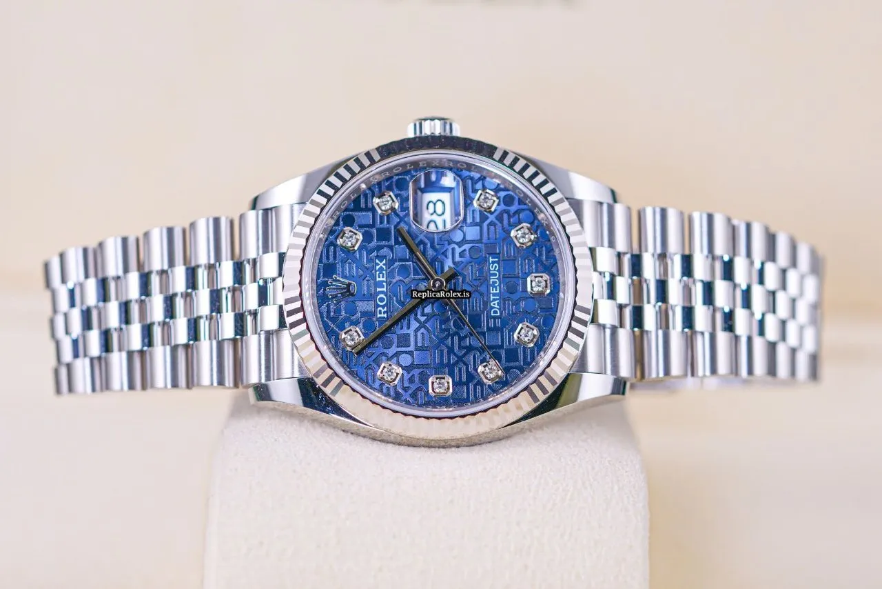 Perfect Knockoff Rolex Datejust 126234-0011 Caliber 3235 Automatic Movement 36mm Steel Case Womens Watch - Image 2