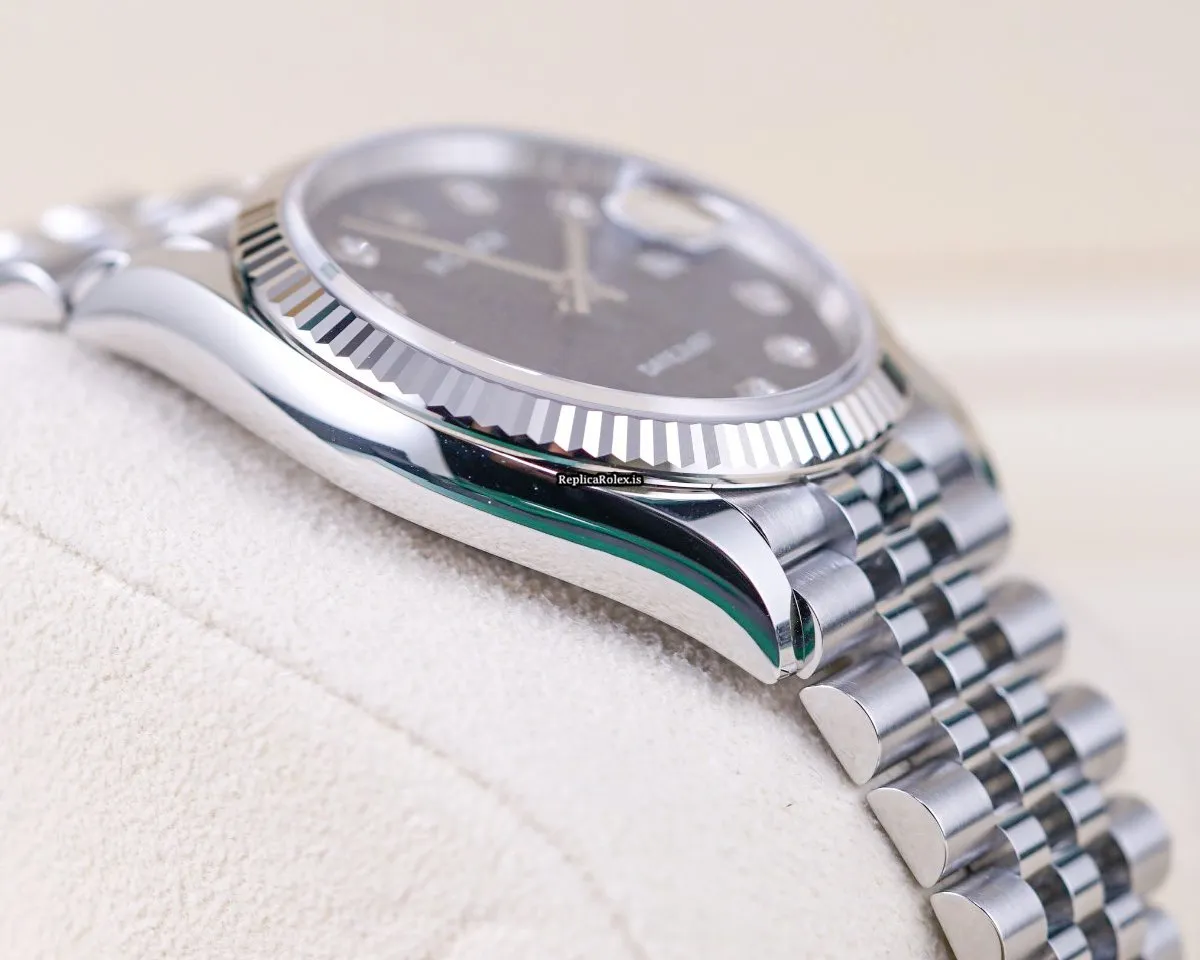 Perfect Knockoff Rolex Datejust 126234-0011 Caliber 3235 Automatic Movement 36mm Steel Case Womens Watch - Image 4