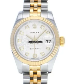 Design Knockoff Rolex Lady-datejust 179173g Automatic Movement 26mm Steel Case Womens Watch