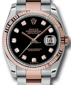 Fantastic Replicas Rolex Datejust 116231 Caliber 3135 Automatic Movement 36mm Gold/steel Case Mens/unisex Watch