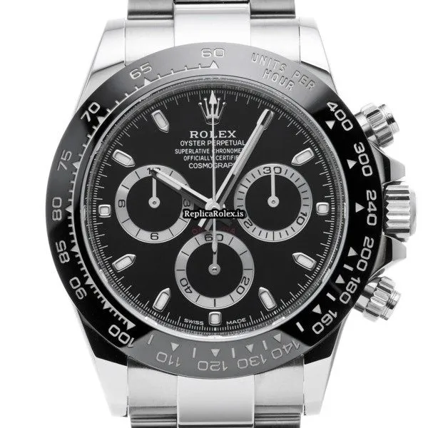 Unique Knockoff Rolex Daytona 116500ln Caliber 4130 Automatic Movement 40mm Steel Case Watch - Image 6