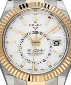 Neat Fake Rolex Sky-dweller 326933 Caliber 9001 Automatic Movement 42mm Steel Case Mens/unisex Watch