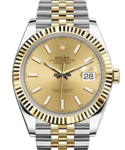 Design Clone Rolex Datejust 126333-0010 Caliber 3235 Automatic Movement 41mm Gold/steel Case Mens/unisex Watch