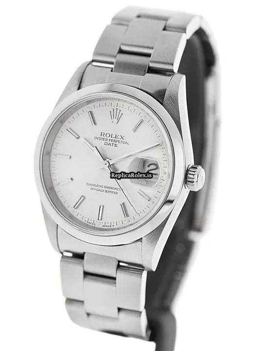 Attractive Replica Rolex Oyster Perpetual Date 15200 Automatic Movement 34mm Steel Case Watch