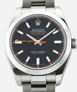 Awesome Fake Rolex Milgauss 116400 Automatic Movement 40mm Steel Case Mens/unisex Watch