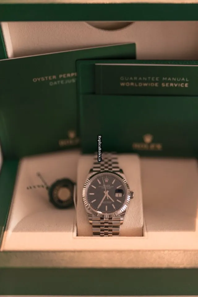 Popular Replica Rolex Datejust 126234-0017 Automatic Movement 36mm White Gold Case Mens/unisex Watch