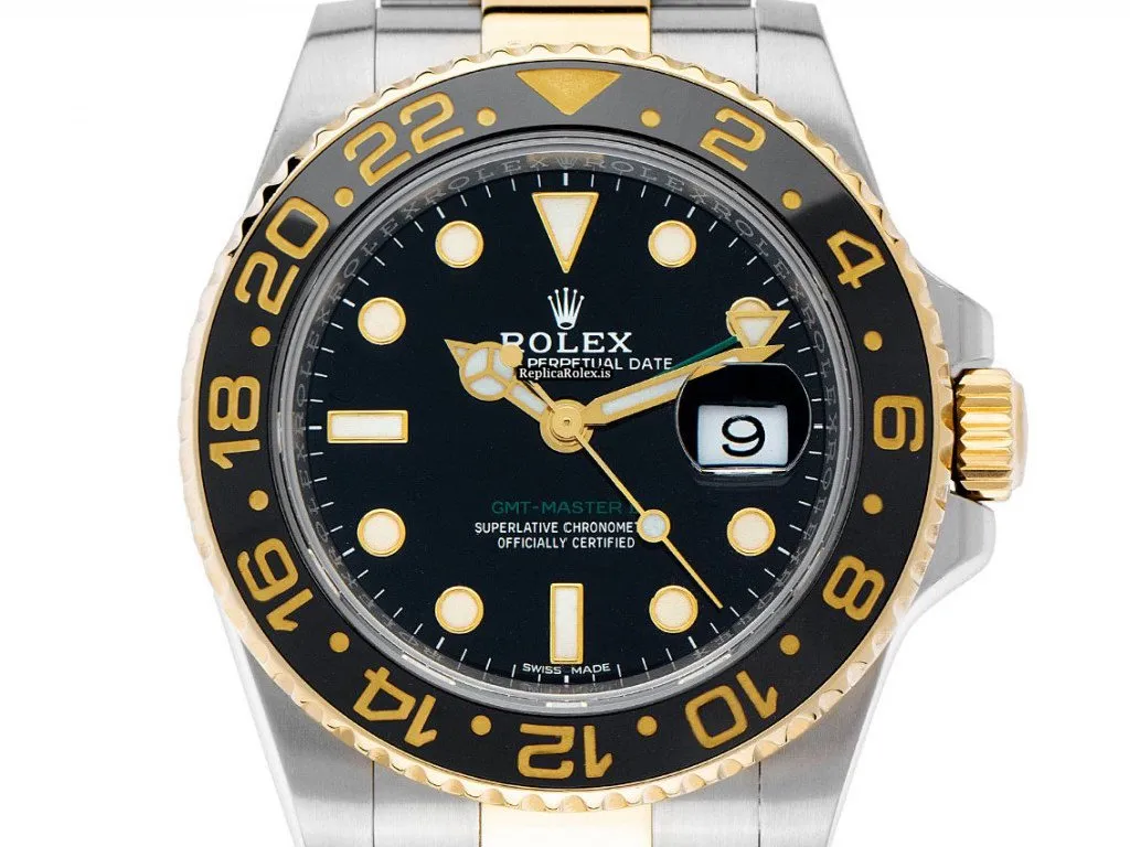 High-end Fake Rolex Gmt-master II 116713 Caliber 3186 Automatic Movement 40mm Steel Case Mens/unisex Watch