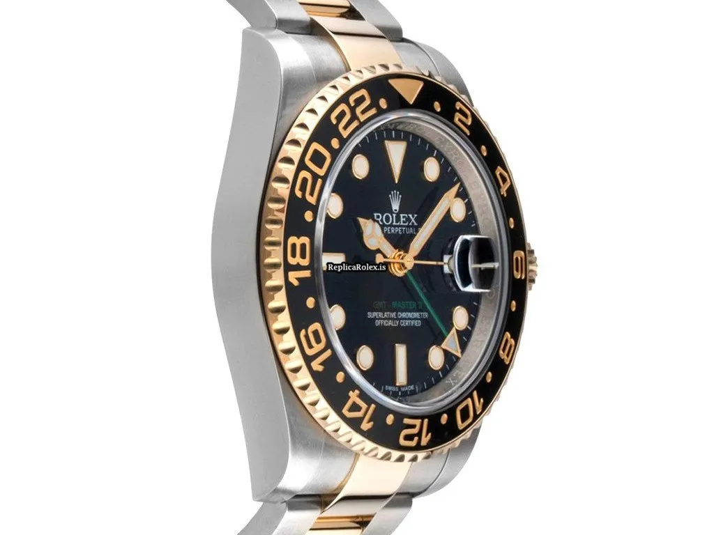 High-end Fake Rolex Gmt-master II 116713 Caliber 3186 Automatic Movement 40mm Steel Case Mens/unisex Watch - Image 3