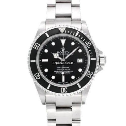 Wholesale Replica Rolex Sea-dweller 4000 16600 Caliber 3135 Automatic Movement 40mm Steel Case Watch