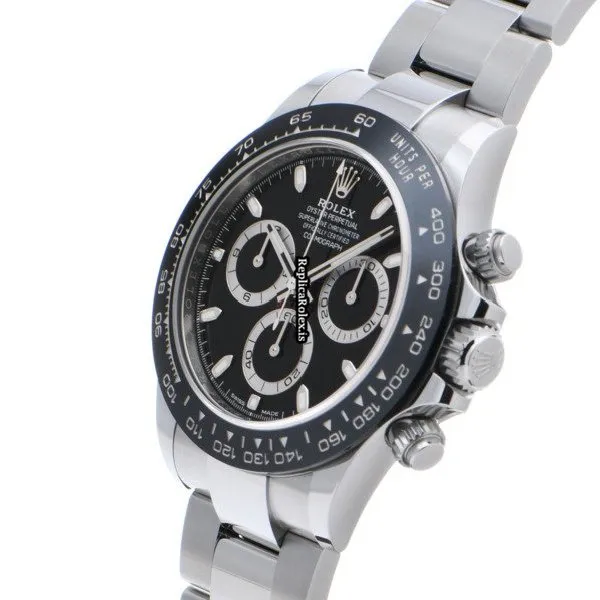 Top Replica Rolex Daytona 116500ln Caliber 4130 Automatic Movement 40mm Steel Case Watch - Image 2