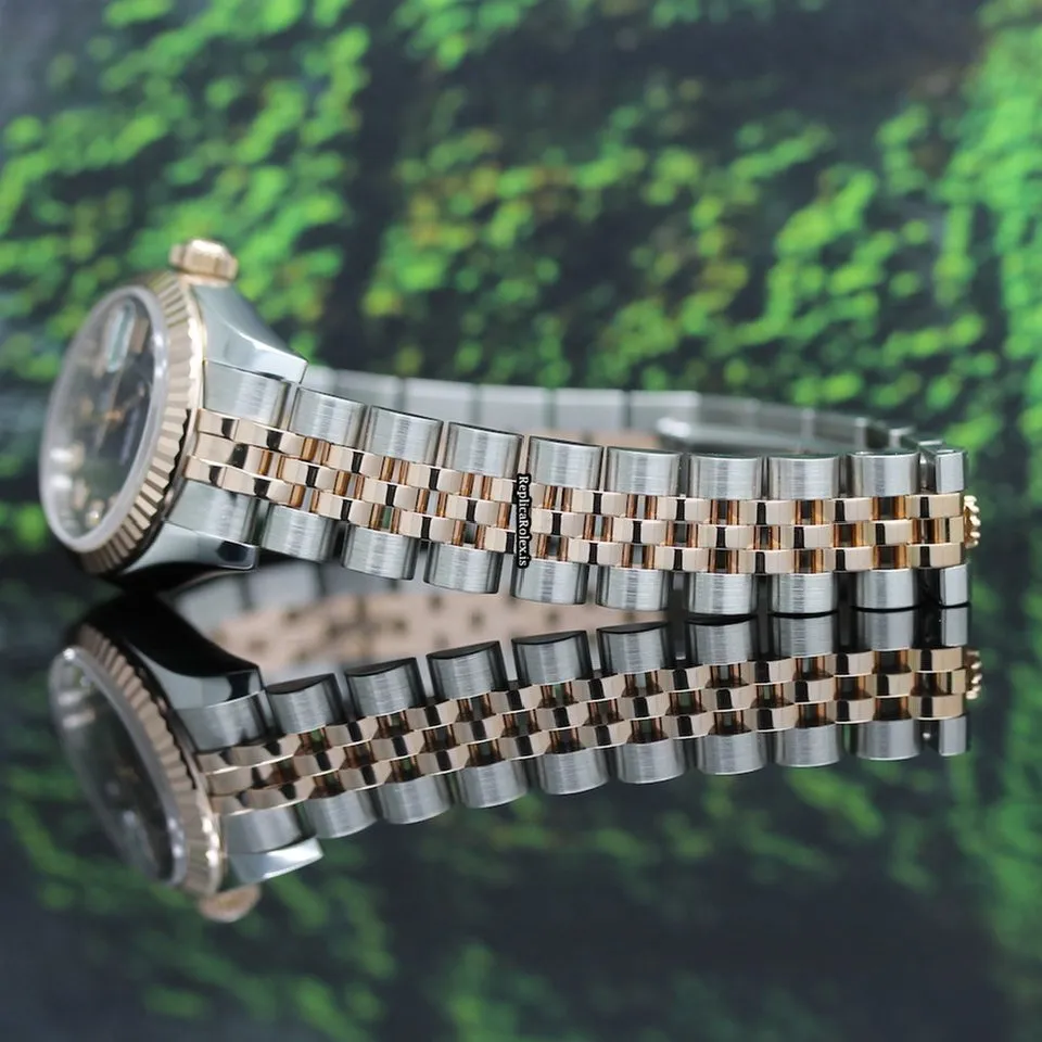 Suitable Replica Rolex Lady-datejust 179171 Caliber 2235 Automatic Movement 26mm Gold/steel Case Womens Watch - Image 10