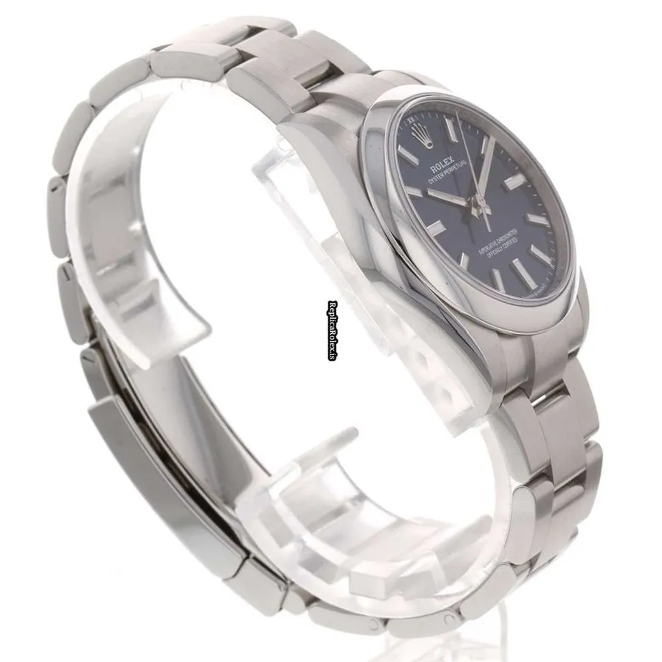 Remarkable Fake Rolex Oyster Perpetual 34 124200 Caliber 2232 Automatic Movement 34mm Steel Case Mens/unisex Watch - Image 4