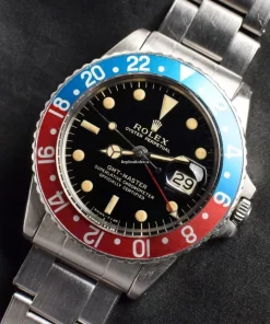 Awesome Replica Rolex Gmt-master 1675 Automatic Movement Steel Case Mens/unisex Watch