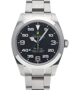 Lovely Fake Rolex Air King 116900 Caliber 3131 Automatic Movement 40mm Steel Case Watch