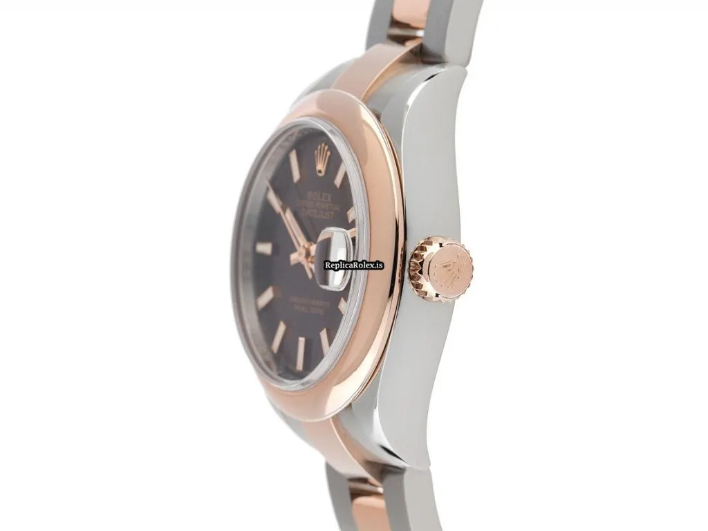 Neat Replica Rolex Lady-datejust 279161 Caliber 2236 Automatic Movement 28mm Gold/steel Case Mens/unisex Watch - Image 2