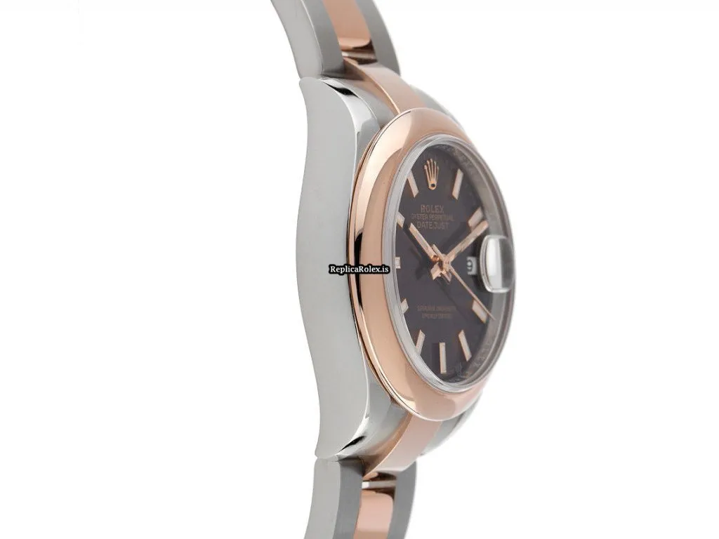 Neat Replica Rolex Lady-datejust 279161 Caliber 2236 Automatic Movement 28mm Gold/steel Case Mens/unisex Watch - Image 3