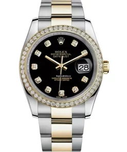 Luxury Fake Rolex Datejust 126233 Caliber 3235 Automatic Movement 36mm Gold/steel Case Mens/unisex Watch