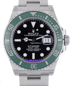 Fantastic Replica Rolex Submariner Date 126610lv Automatic Movement 41mm Steel Case Watch
