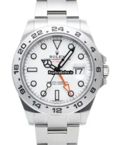 Suitable Replica Rolex Explorer II 216570 Caliber 3187 Automatic Movement 42mm Steel Case Watch