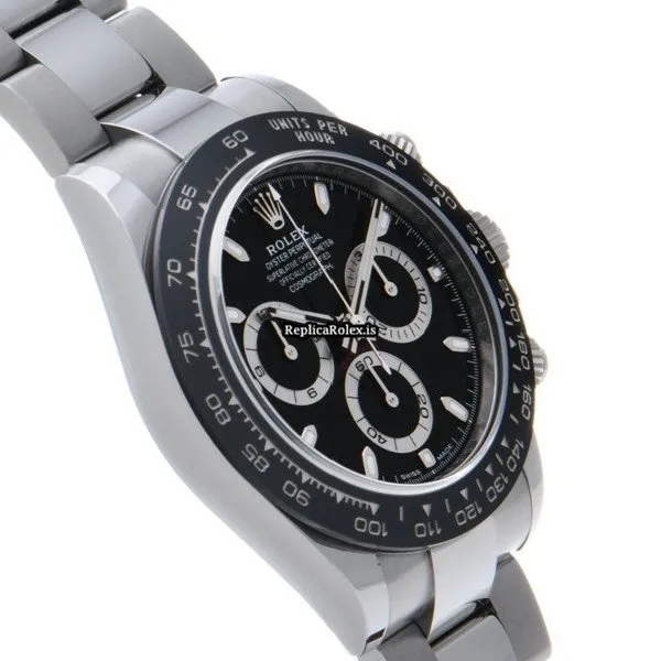 Aaa Imitation Rolex Daytona 116500ln Caliber 4130 Automatic Movement 40mm Steel Case Watch - Image 3