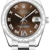 Offering Replica Rolex Lady-datejust 178344 Caliber 2235 Automatic Movement 31mm Steel Case Womens Watch