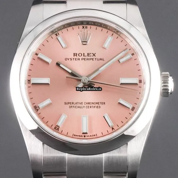 Fabulous Fakes Rolex Oyster Perpetual 34 124200 Caliber 2232 Automatic Movement 34mm Steel Case Mens/unisex Watch