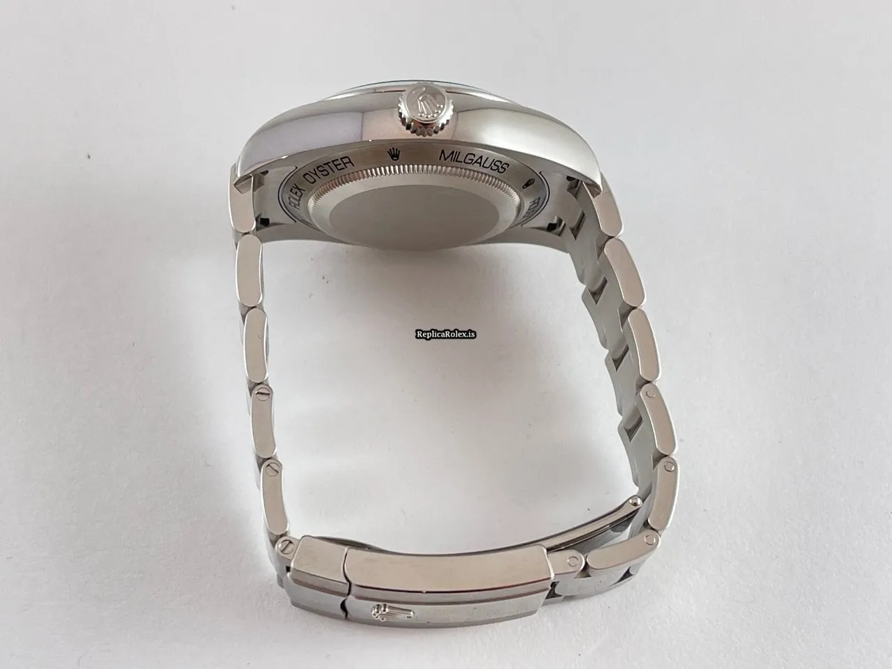 Reliable Copies Rolex Milgauss 116400gv Caliber 3131 Automatic Movement 40mm Steel Case Mens/unisex Watch - Image 4