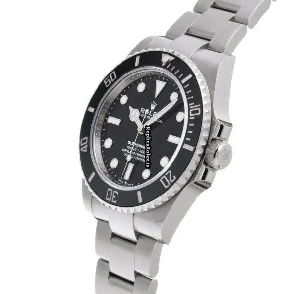 Luxury Fake Rolex Submariner 124060 Caliber 3230 Automatic Movement 41mm Steel Case Watch - Image 2