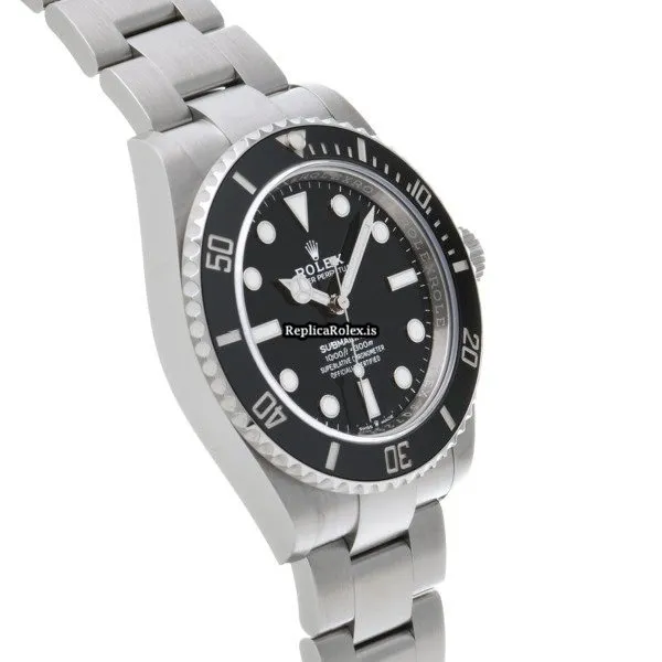 Luxury Fake Rolex Submariner 124060 Caliber 3230 Automatic Movement 41mm Steel Case Watch - Image 3