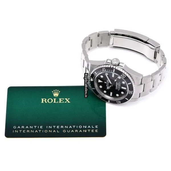 Luxury Fake Rolex Submariner 124060 Caliber 3230 Automatic Movement 41mm Steel Case Watch - Image 5