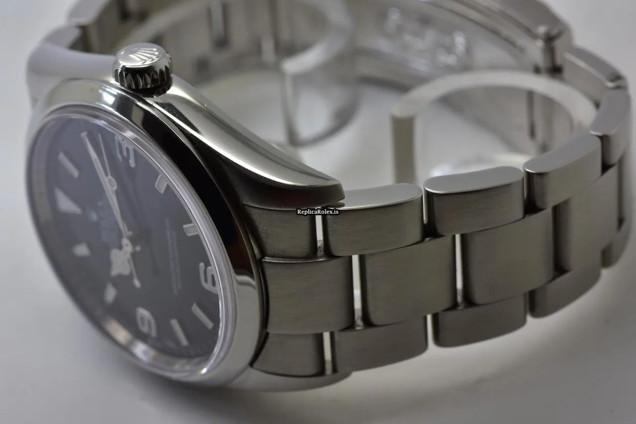 Mind-boggling Copies Rolex Explorer 114270 Automatic Movement 36mm Steel Case Watch - Image 2
