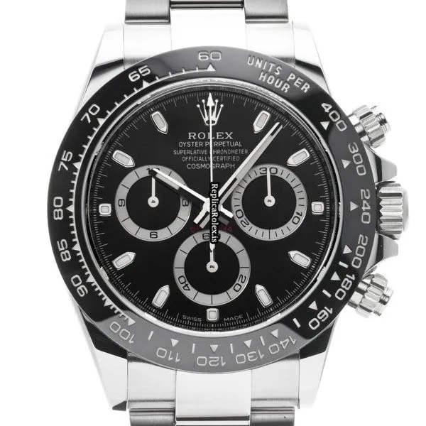 Great Copies Rolex Daytona 116500ln Caliber 4130 Automatic Movement 40mm Steel Case Watch - Image 6