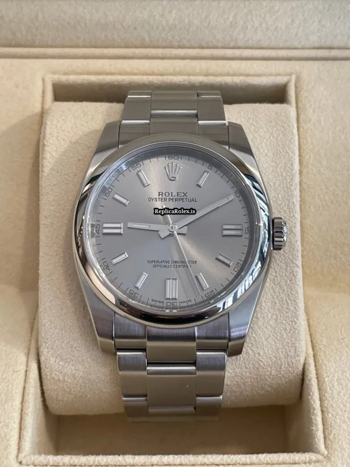 Amazing Fake Rolex Oyster Perpetual 36 116000 Caliber 3130 Automatic Movement 36mm Steel Case Mens/unisex Watch - Image 2