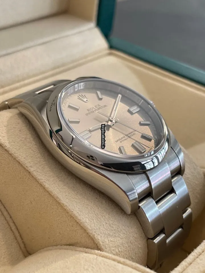 Amazing Fake Rolex Oyster Perpetual 36 116000 Caliber 3130 Automatic Movement 36mm Steel Case Mens/unisex Watch - Image 4