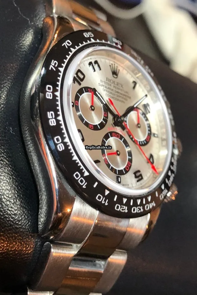 Beautiful Replica Rolex Daytona Serial Caliber 4130 Automatic Movement 40mm White Gold Case Mens/unisex Watch - Image 2