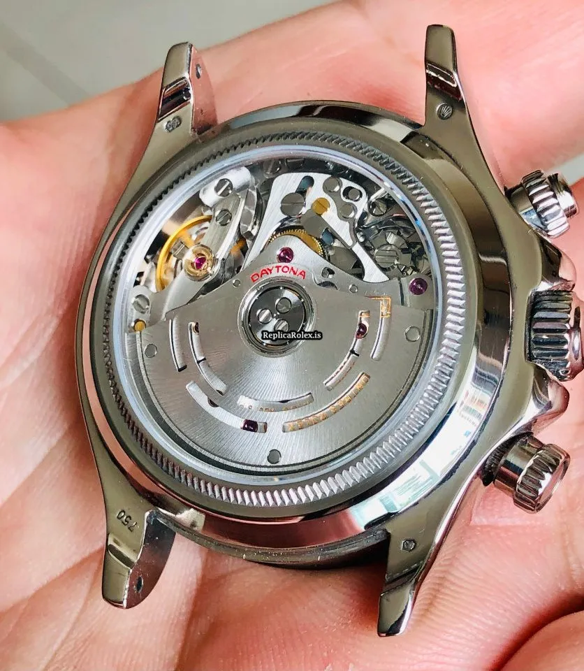 Beautiful Replica Rolex Daytona Serial Caliber 4130 Automatic Movement 40mm White Gold Case Mens/unisex Watch - Image 3