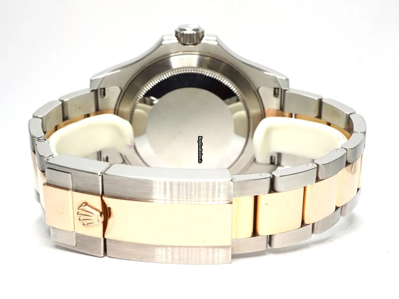 Amazing Replica Rolex Yacht-master 40 116621 Caliber 3135 Automatic Movement 40mm Gold/steel Case Mens/unisex Watch - Image 5