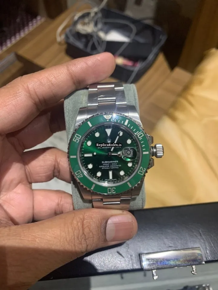 Wonderful Replica Rolex Submariner Date 116610lv Caliber 3135 Automatic Movement 40mm Steel Case Mens/unisex Watch - Image 8