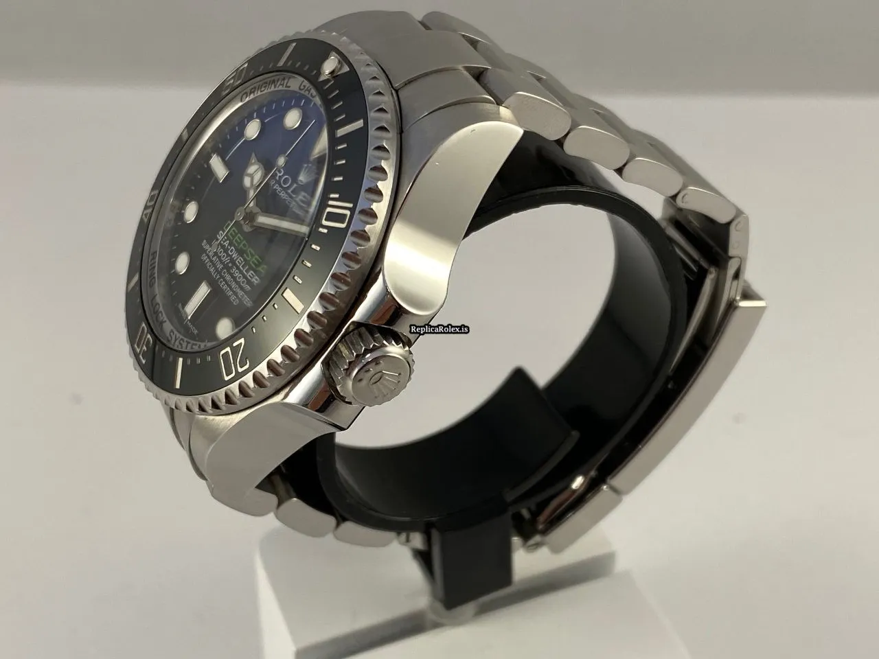 Wonderful Fake Rolex Sea-dweller Deepsea 116660 Caliber 3135 Automatic Movement 44mm Steel Case Mens/unisex Watch - Image 2