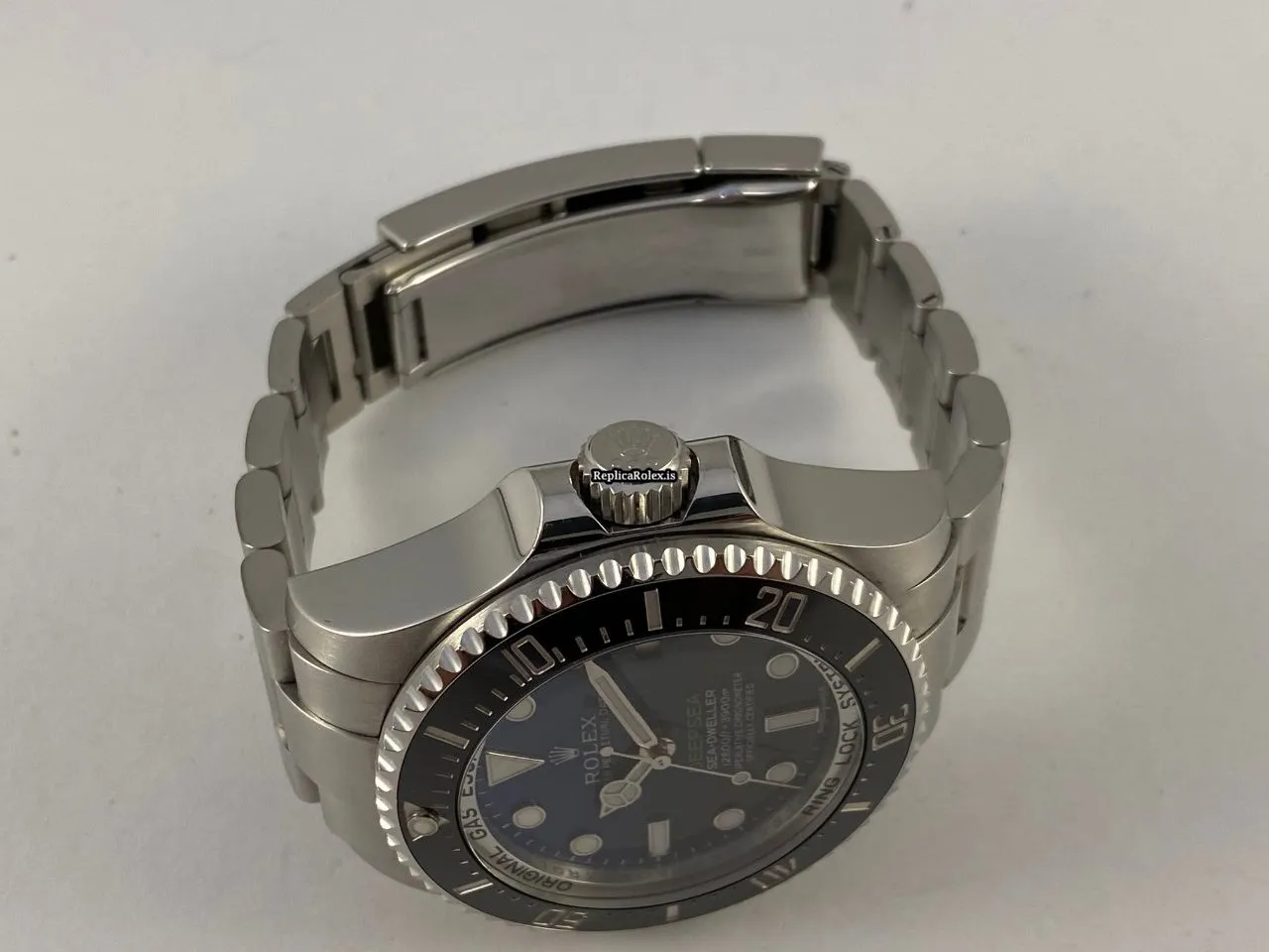 Wonderful Fake Rolex Sea-dweller Deepsea 116660 Caliber 3135 Automatic Movement 44mm Steel Case Mens/unisex Watch - Image 5