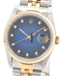 Great Replica Rolex Datejust 16233g Automatic Movement 36mm Gold/steel Case Mens/unisex Watch
