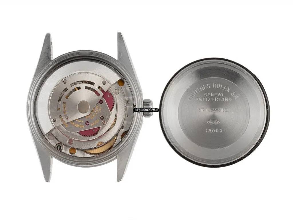 Aaa Knockoff Rolex Air King Precision 14000 Caliber 3000 Automatic Movement 34mm Steel Case Mens/unisex Watch - Image 6