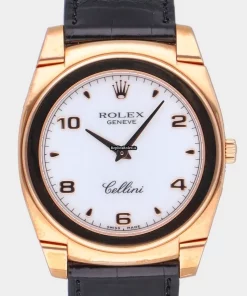 Ideal Copy Rolex Cellini 5330 Caliber 1602 Manual Winding Movement 36mm Rose Gold Case Mens/unisex Watch