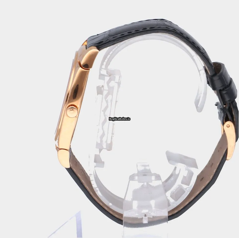 Ideal Copy Rolex Cellini 5330 Caliber 1602 Manual Winding Movement 36mm Rose Gold Case Mens/unisex Watch - Image 5