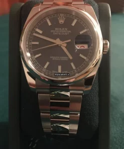 Swiss Replica Rolex Datejust 116200 Caliber 3135 Automatic Movement 36mm Steel Case Mens/unisex Watch
