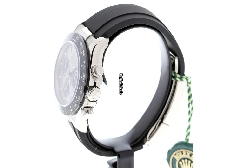 Trustworthy Replica Rolex Daytona 116519ln Caliber 4130 Automatic Movement 40mm White Gold Case Mens/unisex Watch - Image 5