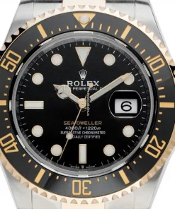 Exquisite Fake Rolex Sea-dweller 126603 Caliber 3235 Automatic Movement 43mm Gold/steel Case Mens/unisex Watch