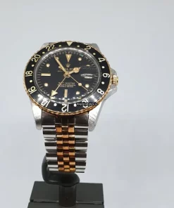 Luxury Replica Rolex Gmt-master 1675 Caliber 1570 Automatic Movement 40mm Gold/steel Case Mens/unisex Watch