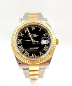 Incredible Replica Rolex Datejust II 116333 Caliber 3136 Automatic Movement 41mm Gold/steel Case Mens/unisex Watch