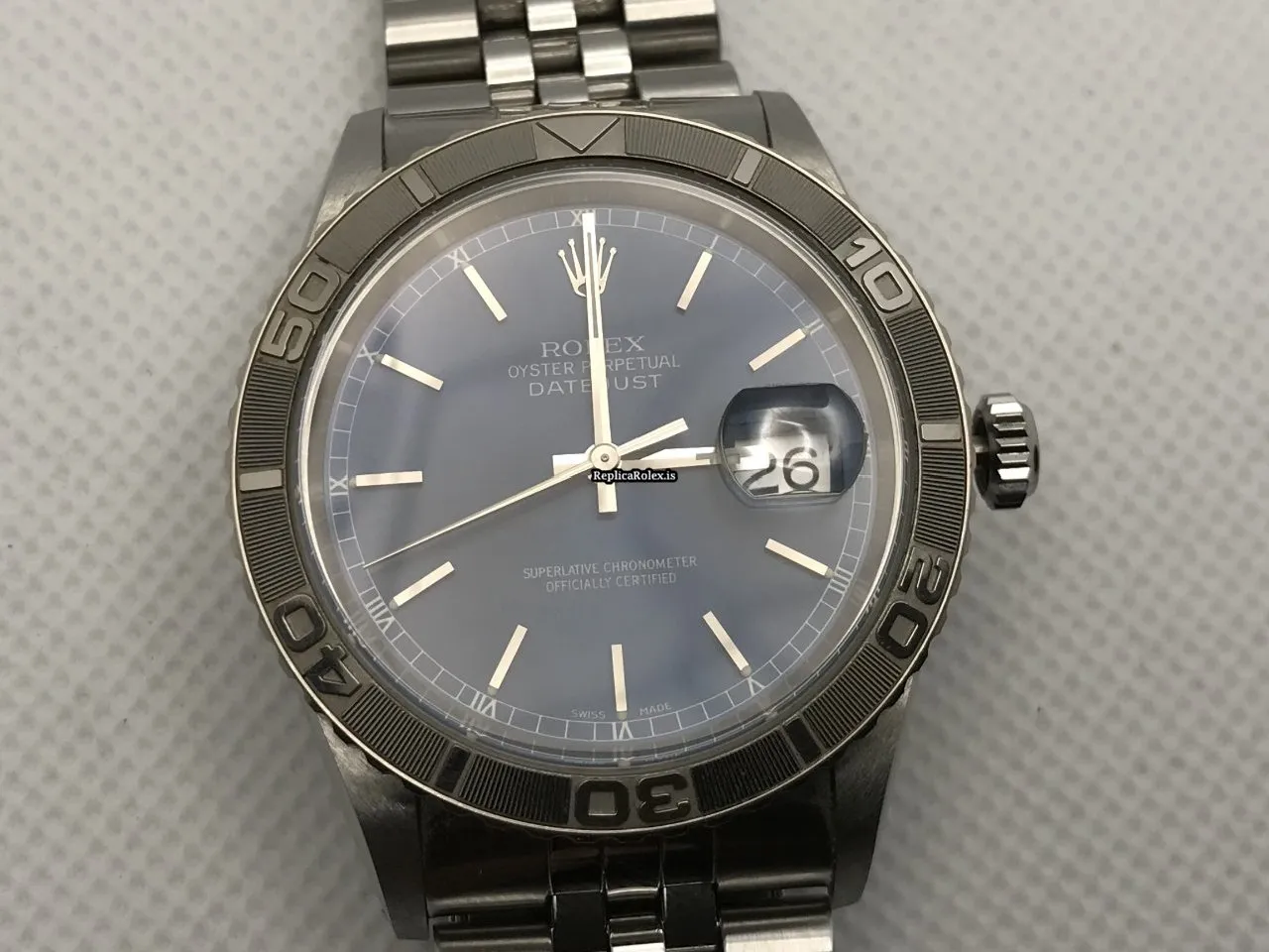 Unique Copies Rolex Datejust Turn-o-graph 16264 Caliber 3135 Automatic Movement 36mm Gold/steel Case Mens/unisex Watch - Image 12